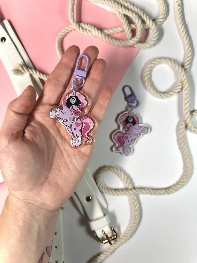 My Kinky Pony Keychain