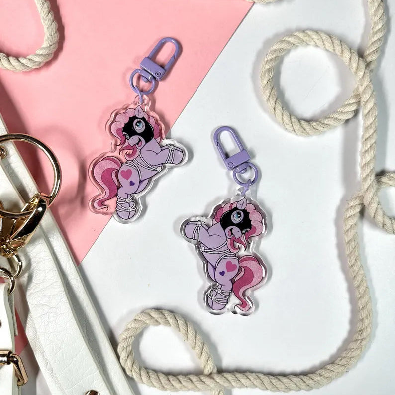 My Kinky Pony Keychain